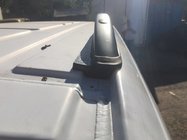 Mercedes Viano 2004-2014 гг. Черные рейлинги Skyport (цельнометаллические) фото 23
