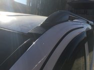 Mercedes Viano 2004-2014 гг. Черные рейлинги Skyport (цельнометаллические) фото 10
