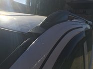 Mercedes Viano 2004-2014 гг. Черные рейлинги Skyport (цельнометаллические) фото 11
