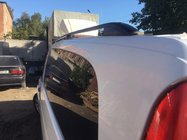 Mercedes Viano 2004-2014 гг. Черные рейлинги Skyport (цельнометаллические) фото 14