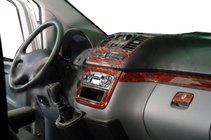 Mercedes Viano 2004-2014 гг. Накладка на панель Meric (передняя часть) 2004-2006, Титан фото 3