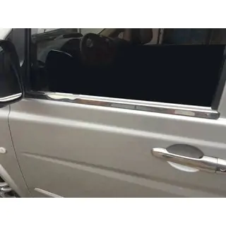 Молдинги на окна Нержавеющая сталь (2 шт.)