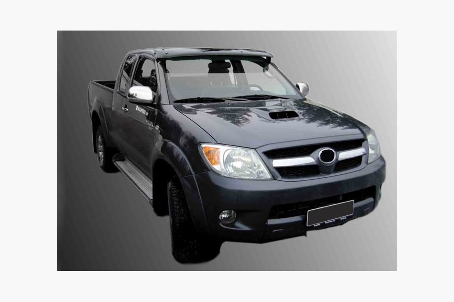 Toyota Hilux 2006-2015 гг. Козырек лобового стекла (на кронштейнах) Image