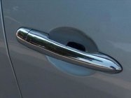 Renault Megane II 2004-2009 гг. Хромированные Накладки на Ручки Дверей (4 шт, Нержавейка) фото 1