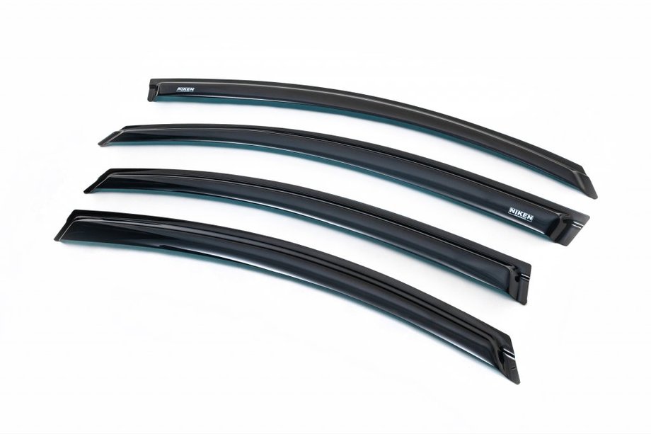 Mazda 6 2008-2012 гг. Ветровики на окна (4 шт, Niken) Image