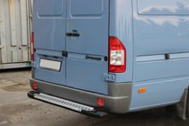 Mercedes Sprinter W901/902/903/904/905 1995–2006 гг. Задняя дуга Allmond (Алюминий) фото 1