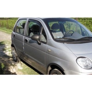 Расширители арок (4 шт, черные) Daewoo Matiz 1998-2008 гг. фото 1