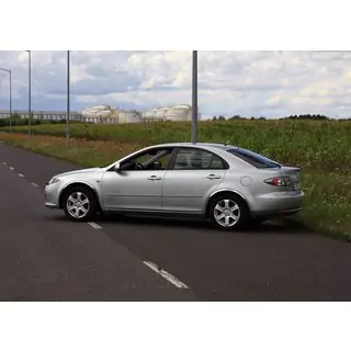 Накладки на арки (4 шт, нержавейка) Mazda 6 2003-2008 гг. фото 2