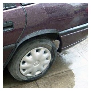 Накладки на арки (4 шт, черные) Opel Vectra A 1987-1995 гг. фото 1