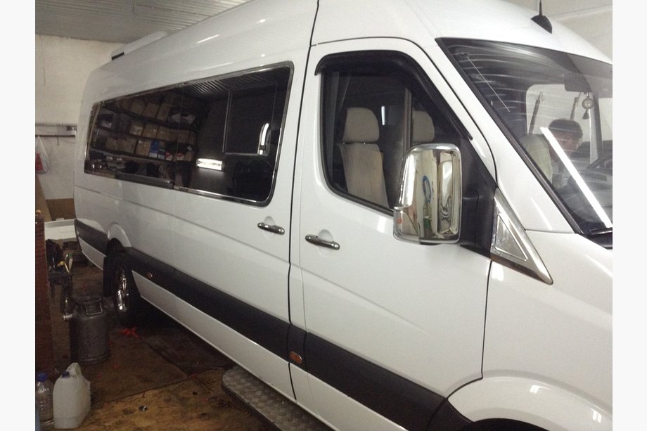 Mercedes Sprinter W906 2006–2018 гг. Хромированные Накладки на Зеркала (2 шт.) Хромированный пластик Фото 14