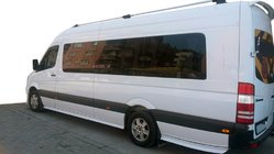 Mercedes Sprinter W906 2006–2018 гг. Боковые пороги Sport (под покраску) фото 1