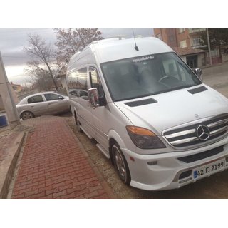 Накладка на передний бампер Sport 3 (2006-2013) Mercedes Sprinter W906 2006–2018 гг. фото 3