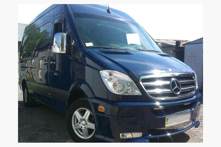 Mercedes Sprinter W906 2006–2018 гг. Накладка на передний бампер ERA (2006-2013) Фото 2