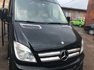 Mercedes Sprinter W906 2006–2018 гг. Хромированные Накладки на Решетку (2006-2013, Нержавейка) OmsaLine - Итальянская Нержавейка фото 1