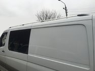 Mercedes Sprinter W906 2006–2018 гг. Рейлинги DD 265 см, Хром, Пластиковая Ножка фото 1