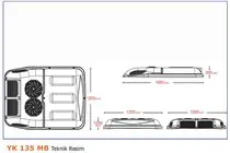 Volkswagen Crafter 2006-2016 гг. Крышный кондиционер 13.5 кВт (моноблок) фото 3