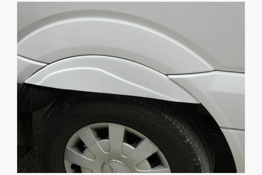 Volkswagen Crafter 2006-2016 гг. Накладки на задние арки (под покраску) Image