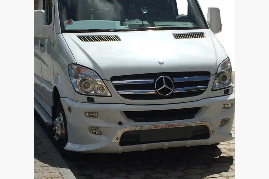 Mercedes Sprinter W906 2006–2018 гг. Накладка на передний бампер Sport 2 (2006-2013) Фото 2