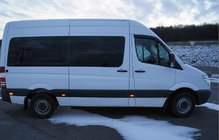 Mercedes Sprinter W906 2006–2018 гг. Клеящиеся ветровики на окна (2 шт, DDU-CBR) фото 1