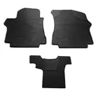 Hyundai H300, H1, Starex 2008-2020 гг. Резиновые коврики 1+1 (3 шт, Stingray Premium) фото 1