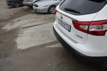 Nissan Qashqai 2014-2021 гг. Накладка на задний бампер OmsaLine (2014-2017, Нержавейка) фото 2