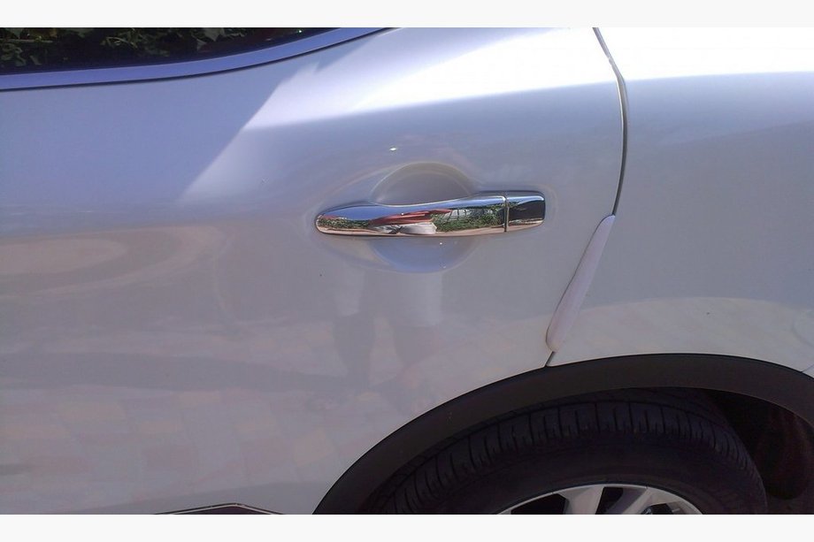 Nissan X-trail T32/Rogue 2014-2021 гг. Хромированные Накладки на Ручки (4 шт., Нержавейка) Image