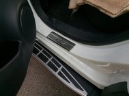 Nissan Qashqai 2014-2021 гг. Накладки на пороги (Omsa, 4 шт, нержавейка) фото 4