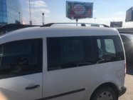 Volkswagen Caddy 2010-2015 гг. Хромированные Рейлинги фото 7
