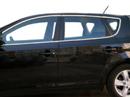 Kia Ceed 2007-2012 гг. Полный комплект молдингов на окна нержавейка фото 1