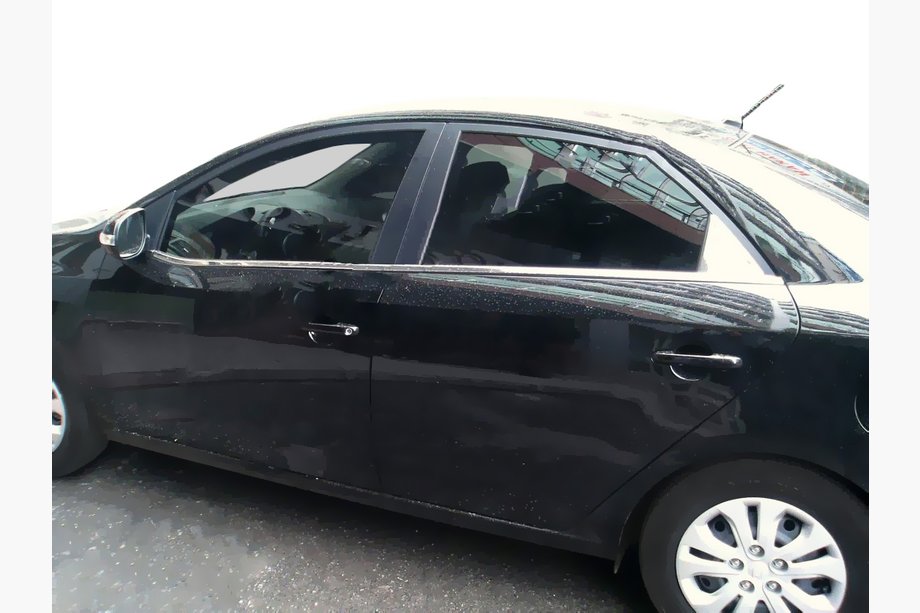 Kia Cerato 2 2010-2013 гг. Окантовка окон Нержавеющая сталь (4 шт.) Image