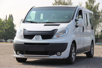 Renault Trafic 2001–2015 гг. Передняя защита ST014 (нержавейка) фото 9
