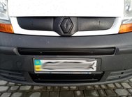 Renault Trafic 2001–2015 гг. Зимняя накладка на решетку радиатора фото 6