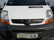Renault Trafic 2001–2015 гг. Зимняя накладка на решетку радиатора фото 7