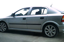 Opel Astra G classic 1998-2012 гг. Боковые пороги HB (под покраску) фото 2