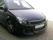 Opel Astra H 2004-2013 гг. Передняя губа HB V1 (грунт под покраску) фото 1