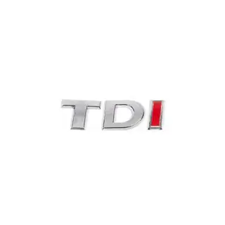 Надпись TDI (курсив) Volkswagen Caddy 2010-2015 гг. фото 1