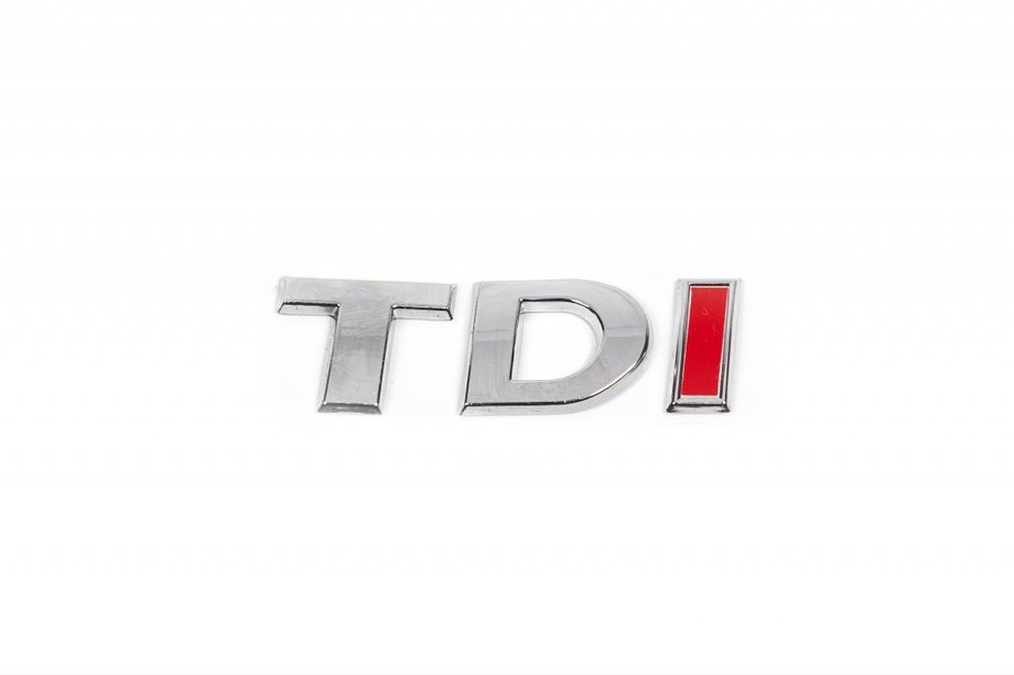 Volkswagen T5 2010-2015 гг. Надпись TDI (курсив) Весь Хром Image
