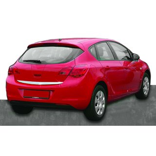 Накладка на багажник нержавейка Opel Astra J 2009-2015 гг. фото 1