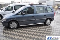 Opel Zafira B 2005–2011 гг. Боковые трубы (2 шт., нержавейка) фото 2