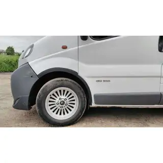 Расширители колесных арок (4 шт, черные) Opel Vivaro 2001–2015 гг. фото 2