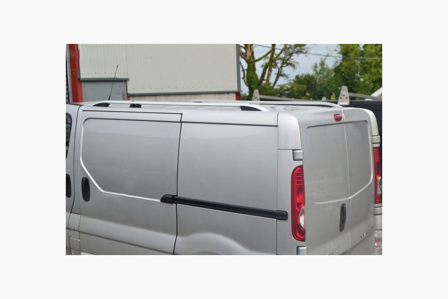 Nissan Primastar 2002-2014 гг. Рейлинги Skyport (серебристые) Фото 3