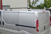 Nissan Primastar 2002-2014 гг. Рейлинги Skyport (серебристые) фото 3