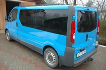 Nissan Primastar 2002-2014 гг. Черные рейлинги фото 3