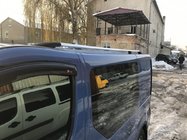 Renault Trafic 2001–2015 гг. Хромированные Рейлинги фото 2