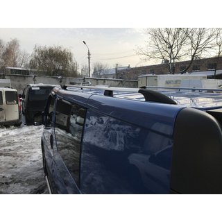 Хромированные Рейлинги Renault Trafic 2001–2015 гг. фото 3