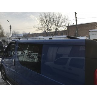 Хромированные Рейлинги Renault Trafic 2001–2015 гг. фото 4