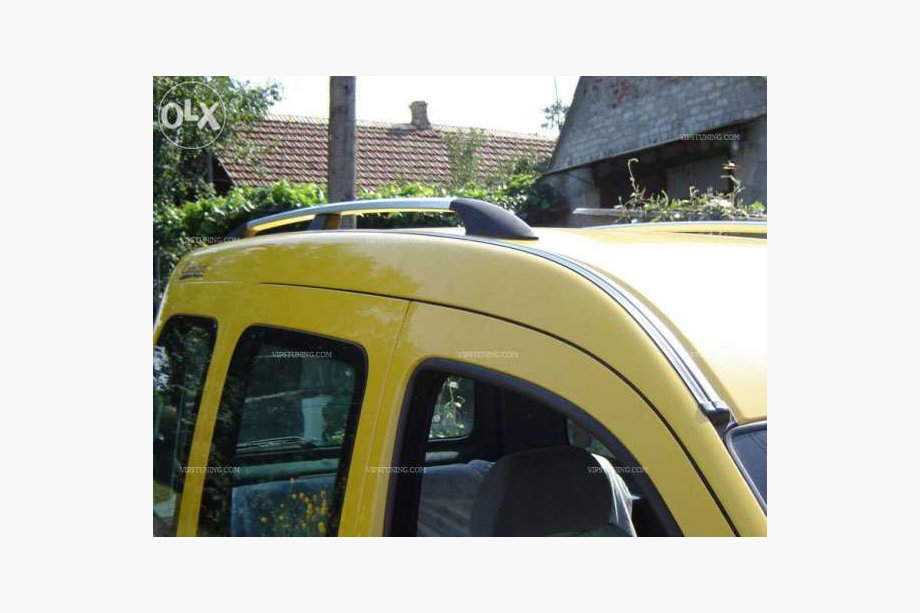Renault Kangoo 1998-2008 гг. Хромированные Рейлинги Фото 2