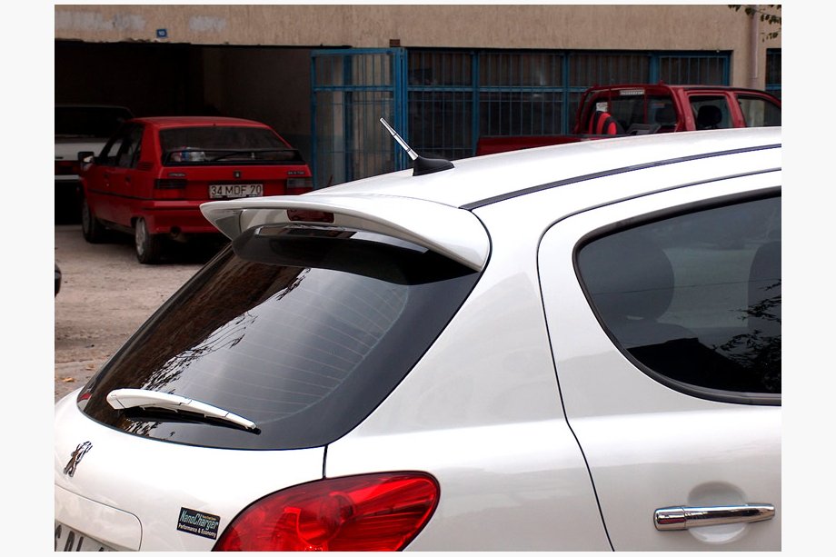 Peugeot 207 2006–2014 гг. Спойлер Meliset (под покраску) Image