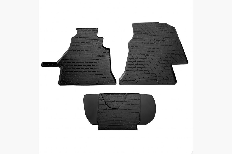 Volkswagen LT 1995-2006 гг. Резиновые коврики (3 шт, Stingray) 1↗2 Image