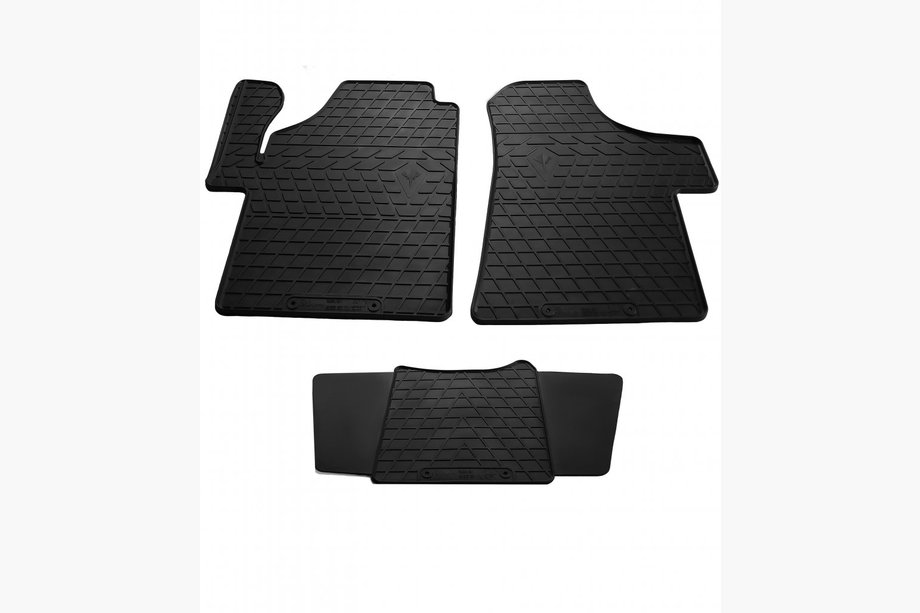 Mercedes Viano 2004-2014 гг. Резиновые коврики (3 шт, Stingray) Image